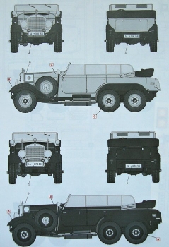 1/24 G4 (1935 production) German Personnel Car