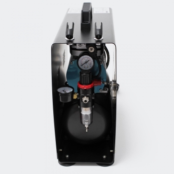 Preview: Airbrush Kompressor AF196AW Lufttank 2 Zylinder Kolben