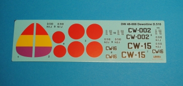 Preview: 1/48 Dewoitine D.510 Spanish civil war (+bonus Japan, NIJ)