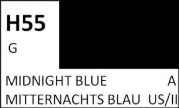 Mitternachts Blau / Midnight Blue H55