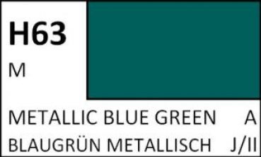 Blaugrün Metallisch / Metallic Blue Green H63