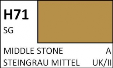 Steingrau Mittel / Middle Stone H71