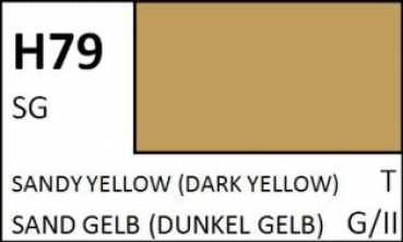 Sand Gelb (Dunkel Gelb) / Sandy Yellow (Dark Yellow) H79