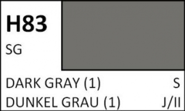 Dunkel Grau (1) / Dark Gray (1) H83