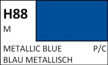 Blau Metallisch / Metallic Blue H88