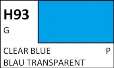 Blau Transparent / Clear Blue H93