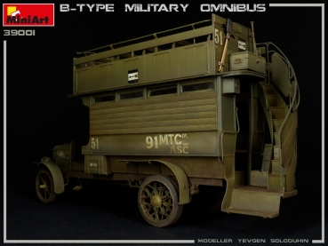 1/35 B-TYPE MILITARY OMNIBUS (Old Bill Bus)