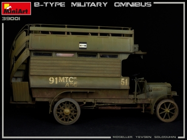 1/35 B-TYPE MILITARY OMNIBUS (Old Bill Bus)