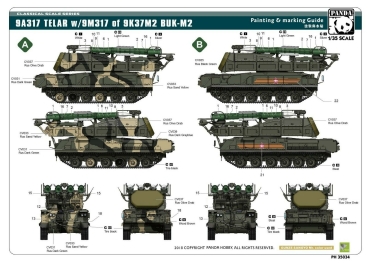 Preview: 1/35 9A317 TELAR w/9M317 of 9K37M2 BUK M2
