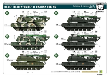 Preview: 1/35 9A317 TELAR w/9M317 of 9K37M2 BUK M2