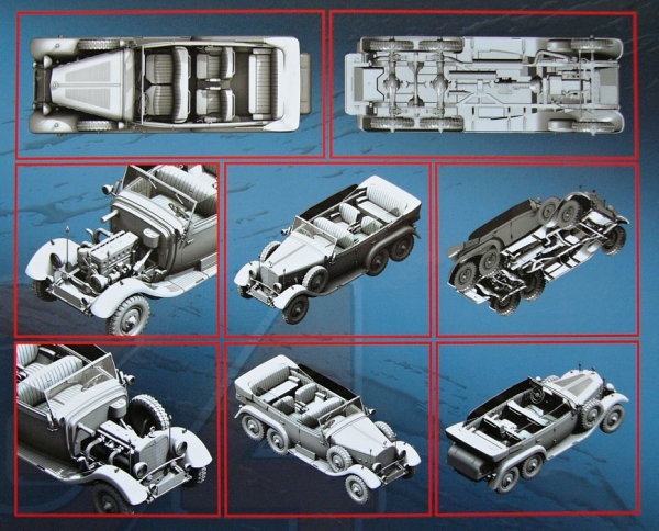 1/24 G4 (1935 production) German Personnel Car
