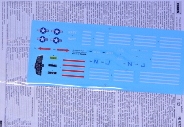 1/32 O-2A Skymaster U.S. Navy Service