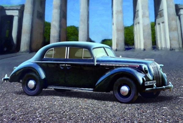 1/35 Admiral Saloon, WWII German Staff Car