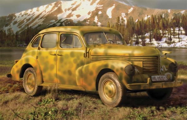 1/35 Kapitän Saloon, WWII German Staff Car