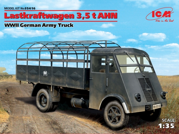 1/35 Lastkraftwagen 3,5 t AHN, WWII German Army Truck
