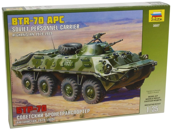 1/35 BTR-70 Soviet Personal Carrier Afghanistan 1979-1989