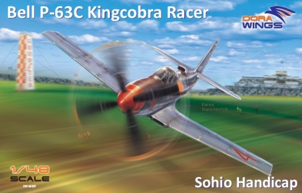 1/48 Bell P-63A Kingcobra Racer (Sohio Handicap)