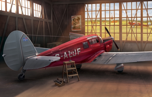 1/48 Percival Proctor Mk.III in civil service