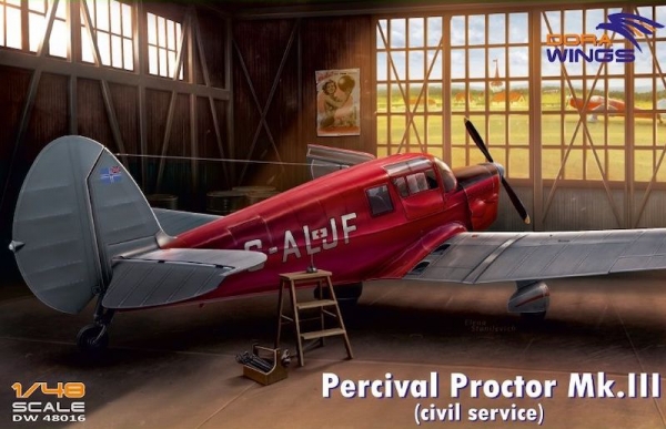 1/48 Percival Proctor Mk.III in civil service