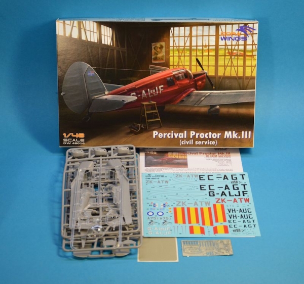 1/48 Percival Proctor Mk.III in civil service