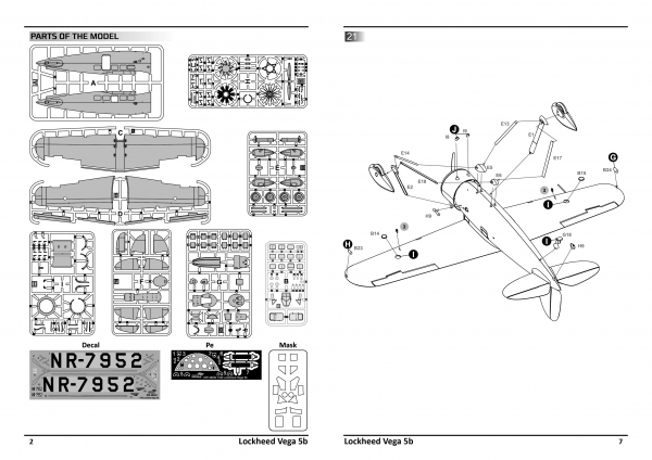 1/48 Lockheed Vega 5b "Record flights"