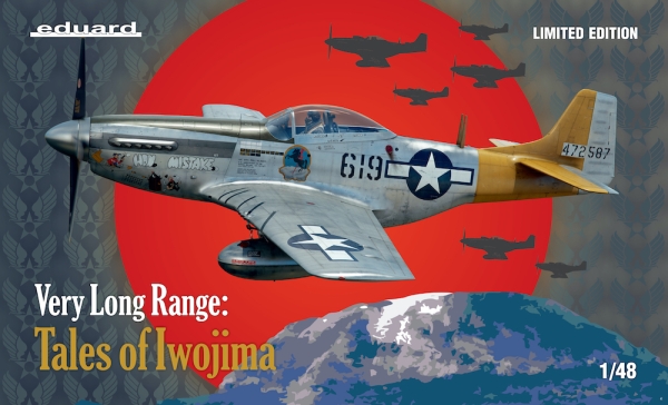1/48 North-American P-51D Mustang VERY LONG RANGE