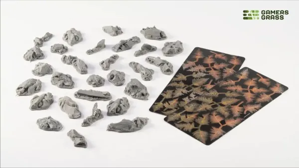 Golden Autumn Glade Basing Box