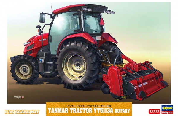 1/35 Yanmar Tractor YT5113A Rotary