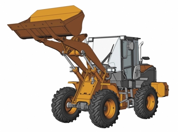 1/35 Hitachi Wheel Loader Zw100-6