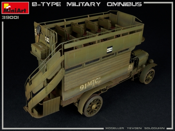 1/35 B-TYPE MILITARY OMNIBUS (Old Bill Bus)
