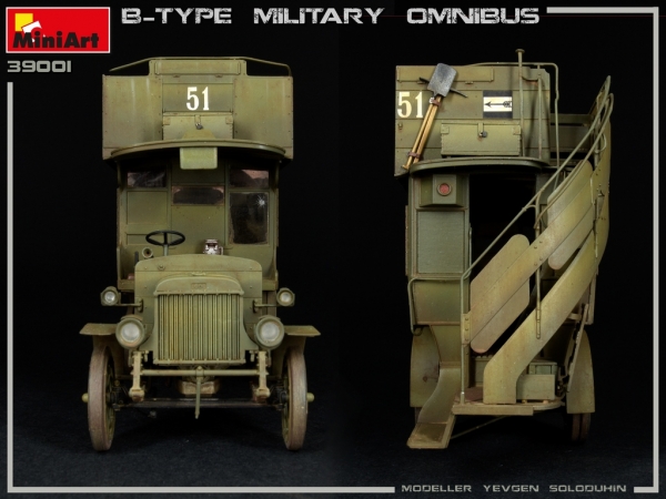 1/35 B-TYPE MILITARY OMNIBUS (Old Bill Bus)