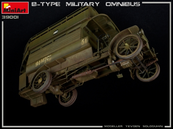 1/35 B-TYPE MILITARY OMNIBUS (Old Bill Bus)