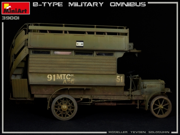 1/35 B-TYPE MILITARY OMNIBUS (Old Bill Bus)