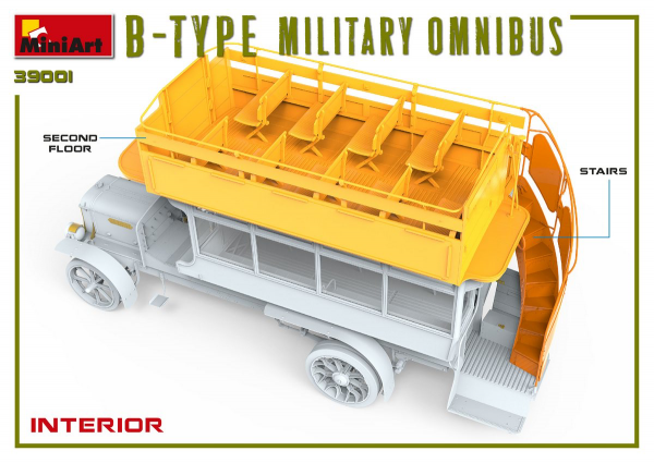 1/35 B-TYPE MILITARY OMNIBUS (Old Bill Bus)