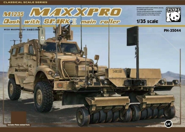 1/35 M1235 MAXXPRO Dash with SPARK II Mine Roller