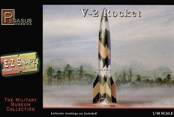 1/48 V-2 Rocket (Snap together)