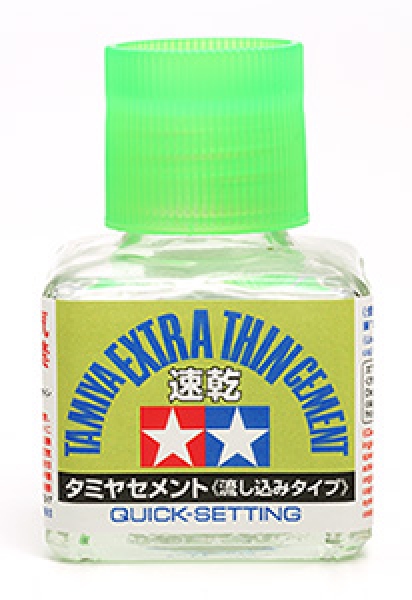 Tamiya EXTRA THIN Cement 40ml (Quick Dry)